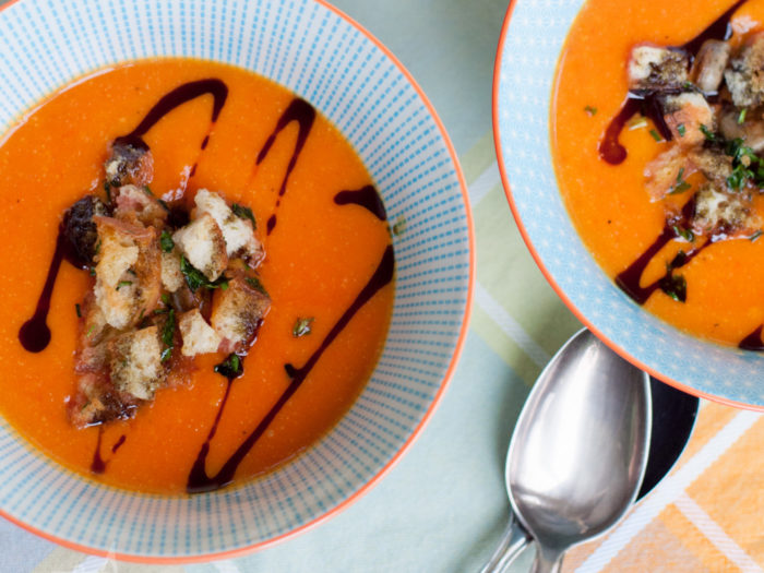 Kürbissuppe